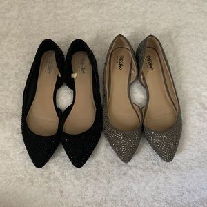 Missimo stud detailed flats bundle